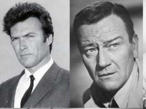 JON WAYNE ve Clinlt Eastwood