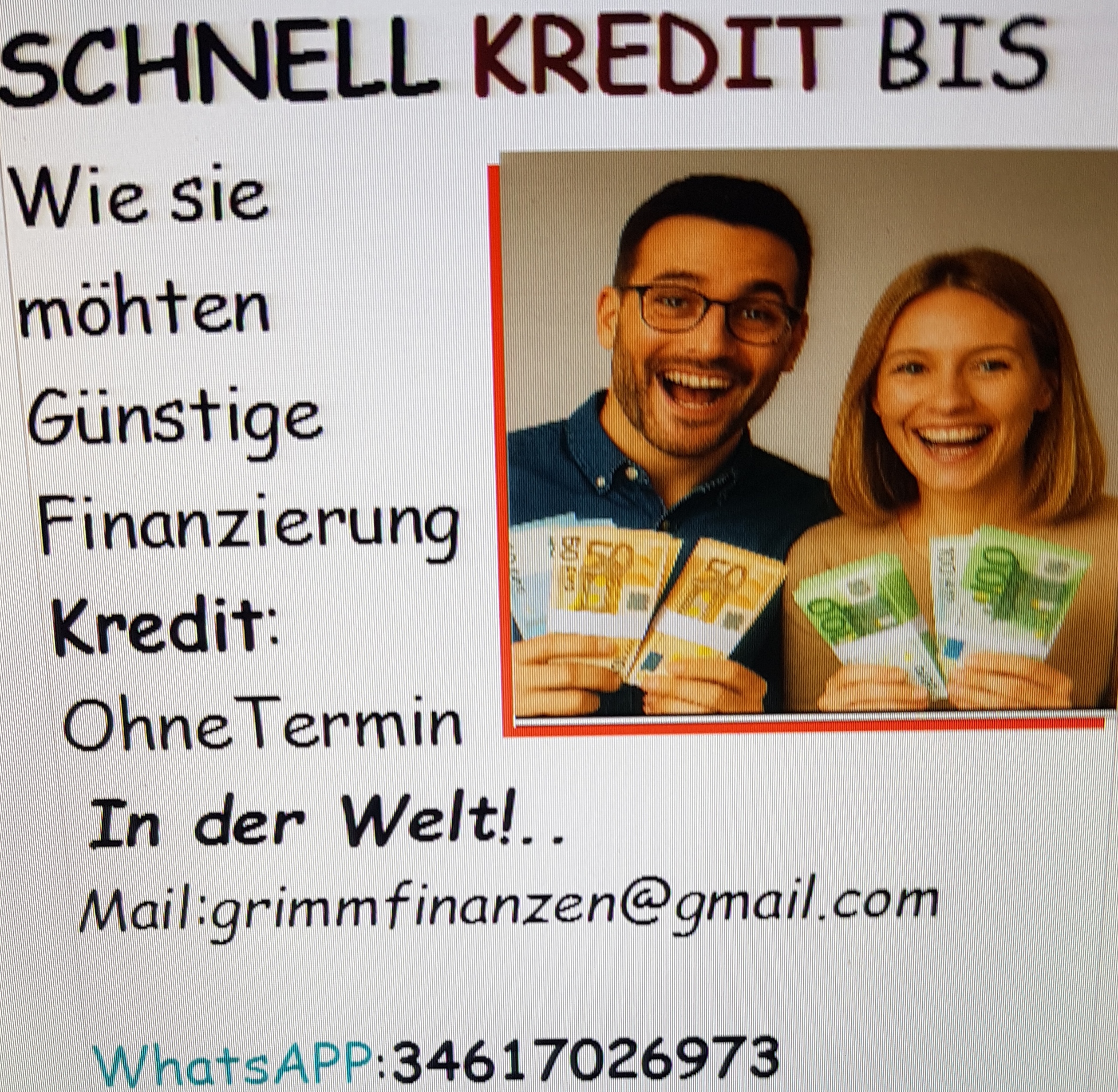 Gunsige Kredit in Europa